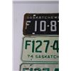 Image 2 : Vintage Saskatchewan License Plates - 1960 and 1974