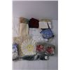 Image 2 : Lot of Assorted Fabric and Misc