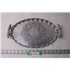 Aluminum Serving Tray - Hand Forged