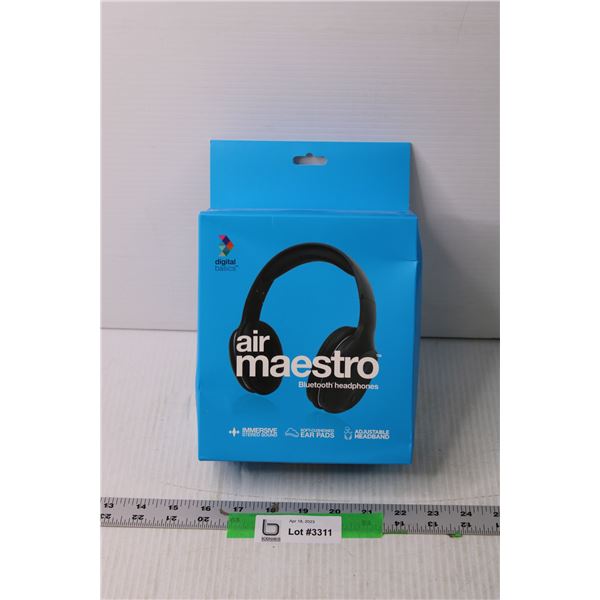 Air Maestro Bluetooth Headphones (NIB)