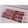 Image 5 : (3) Mundial Serrated Knives with sleeves