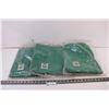 (3) Condor Green Rain Pants-new in plastic