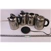 Image 1 : (4) Russel Hobbs Electric Kettles-1 missing lid