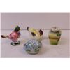 Image 4 : pool ball shot glasses, assorted decor trinkets