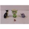 Image 5 : pool ball shot glasses, assorted decor trinkets