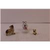 Image 7 : Assorted trinkets-cats, decorative salt and pepper shakers