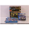 Image 2 : Diecast metal highway patrol set, hotwheels harley, Special mission patrol and combat set-all iin pa