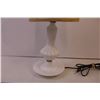 Image 2 : White Lamp with White Shade