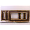 Image 2 : (3) brown matching picture frames (14x26) (19.5x7.5)