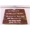 Image 3 : Wooden Hanging Picture (11x14)