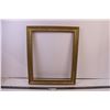 Image 1 : Gold color picture frame (19.5x23.5) (19.5x15.5)