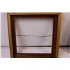 Image 4 : 4 Assorted picture frames-1 glass/3 wooden (7.5x7.5) (8x8)(10.25x10.25) 10x12)