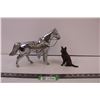 Image 1 : 2 Figurines-horse and wolf