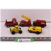 Image 1 : 5 assorted tonks truck toys