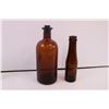 Image 2 : 6 antique glass medicine bottles