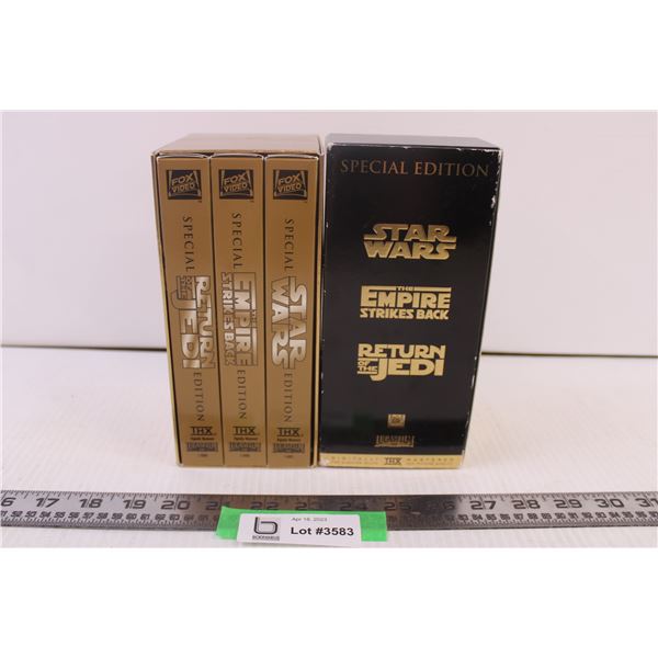 Star Wars Trilogy special Edition (3 set VHS)