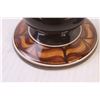 Image 4 : Set of 2 brown glass candle holders
