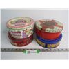 Image 1 : (4) Vintage Cookie Tins