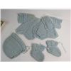 Image 2 : La Parisette Baby Shoes (size 1) - Matching Knitted Bay Outfit (staining)