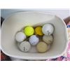Image 2 : Golf Balls - Vintage Clothes Pins & Bag - Carborundum Sharpening Stone in Box - Misc Items