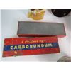 Image 3 : Golf Balls - Vintage Clothes Pins & Bag - Carborundum Sharpening Stone in Box - Misc Items