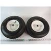 Image 1 : 2xBid Price-(2) Wheelbarrow Tires- Same Size 13x5.00-6"-excellent condition