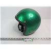 Image 1 : Bell Style Helmet - Green Metal Flake (size Medium SAE Approved)