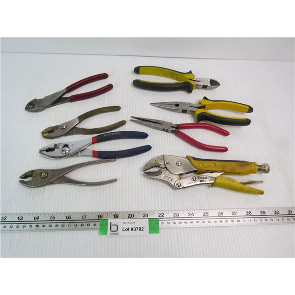 Pliers - Side Cutters - Needle Nose Pliers - Vice Grip