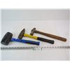 Image 1 : Rubber Mallet - Ball-Peen Hammer - Sledge hammer