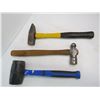 Image 5 : Rubber Mallet - Ball-Peen Hammer - Sledge hammer