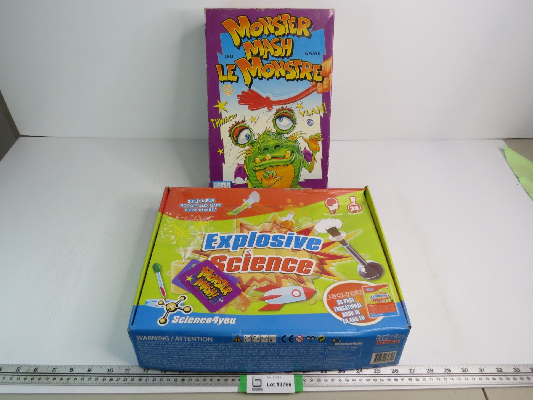 Explosive Science Experments - Monster Mash Game (opened) - Bodnarus ...