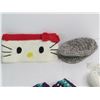 Image 5 : Knitted Hats - (3) Mice - Slippers - Pair of Mits