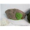 Image 3 : Knitted Hats - Head Band - Knitted Doily