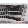 Image 2 : (4) Belts- Approx. 35" see pictures (new)