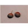 Image 2 : Beer bottle cap earrings-all brands and stand