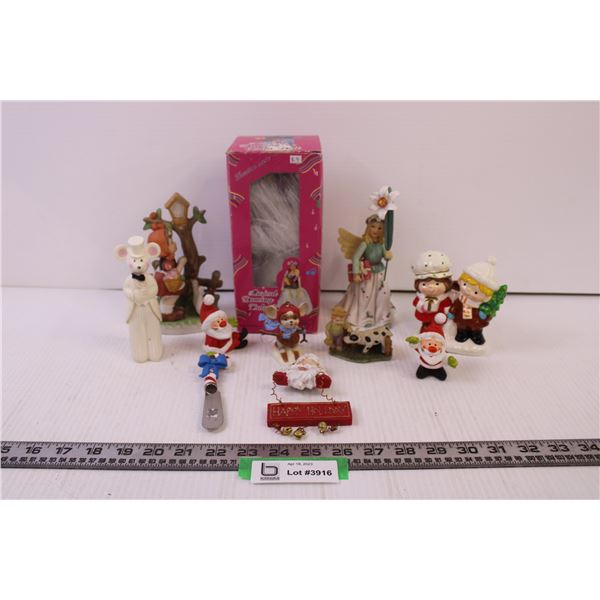 Assorted Figurines-some Christmas iincluded