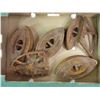 Image 2 : (4) Irons and (2) Trivets- real rusty