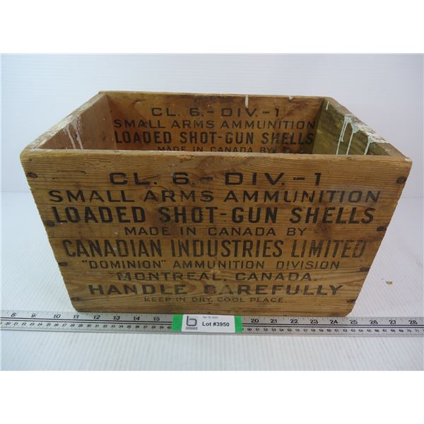 Ammunition- Shotgun Shell Box - Bodnarus Auctioneering