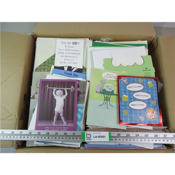 Large Box Full of Greeting Cards for Every Occasion