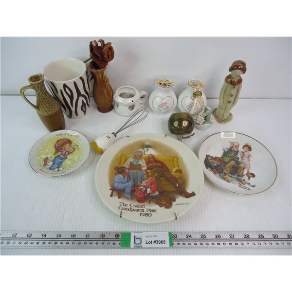 Collector Plates,Potpourri items and Ornaments