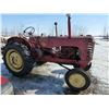 Image 1 : Massey Harris 30 tractor, runs, new battery, PTO, 12.4-28 Rubber, straight tin, SN. 4425