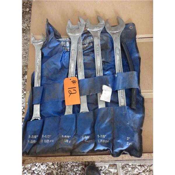 Power Fist Jumbo 1-3/8" to 2" wrench set, Missing 1-1/2"