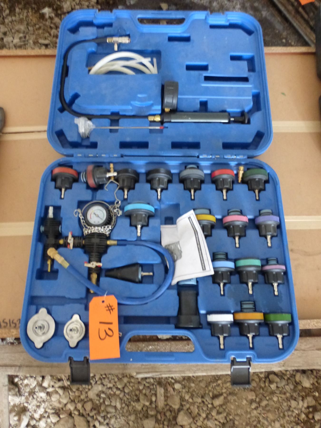 Tester Set Radiator Vacuum Radiator Pressure tester set