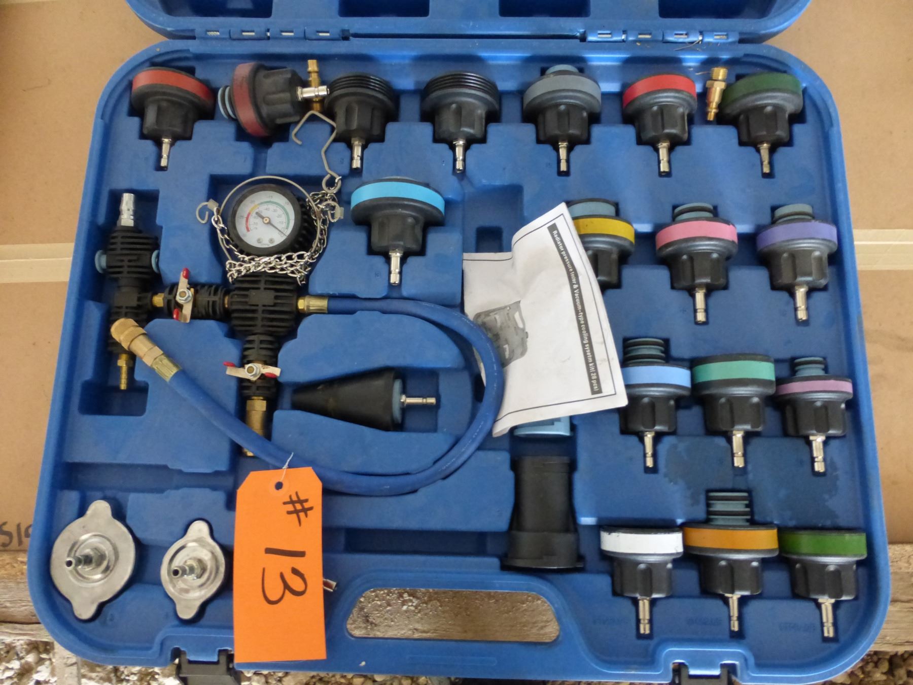 Tester Set Radiator Vacuum Radiator Pressure tester set
