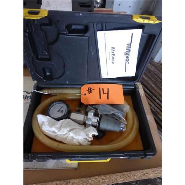 Lincoln Mity vac, gauge hose and valve