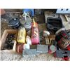 Image 1 : Misc. lights, cans, bolt bins and oil drains