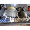 Image 9 : Qty of sockets, oil filters, parts, funnels, belts and misc.