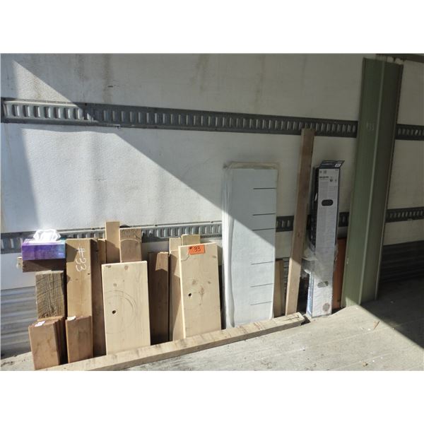 Qty of lumber cut offs