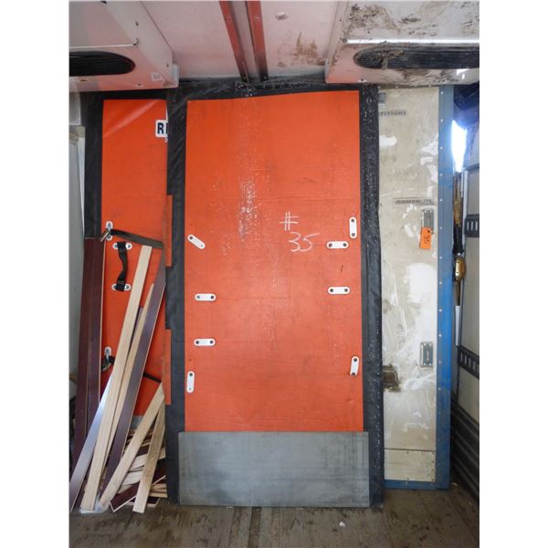 3 insulated VAN doors