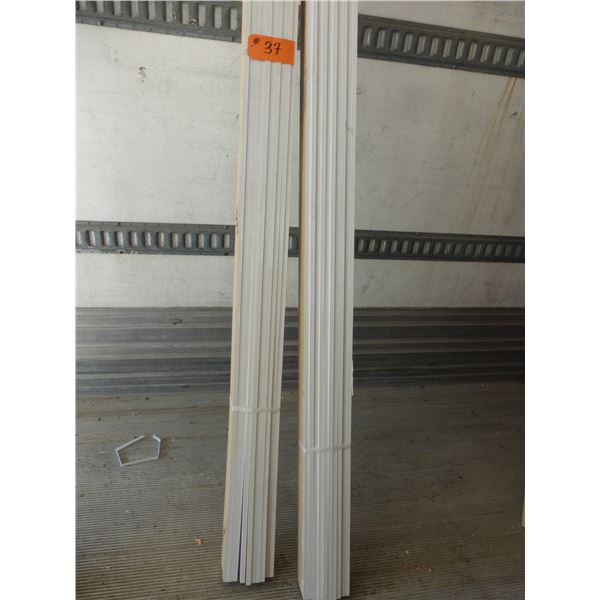 Approx. 20- 3.5" x 8 ft baseboards/trim